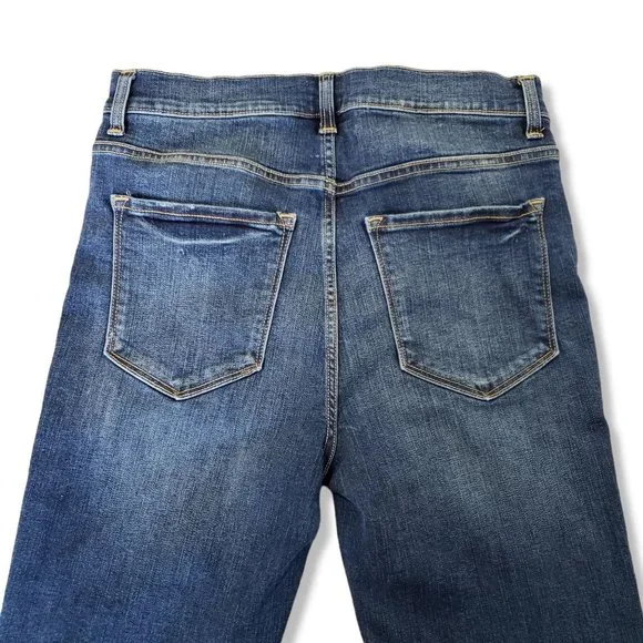 Sneak Peek High Rise Button Fly Skinny Blue Jeans Women's Size 11 / W30 - Picture 5 of 11